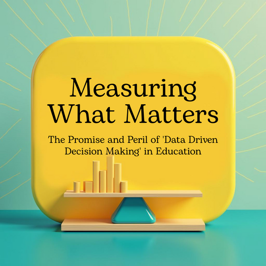Measuring What Matters: The Promise and Peril of Data in K-12 Spaces - Asynchronous
